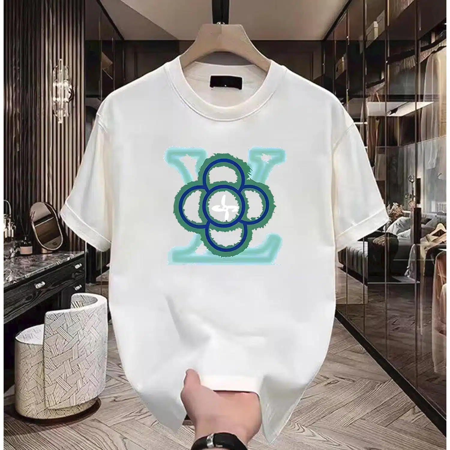 TGC Men's T-Shirt - Casual Crew Neck, Slight Stretch, Premium Quality, Short Sleeve, Regular Fit, Summer Essential, No Chest Pad, Daily & Casual Wear, Fashionable Print - Image 2