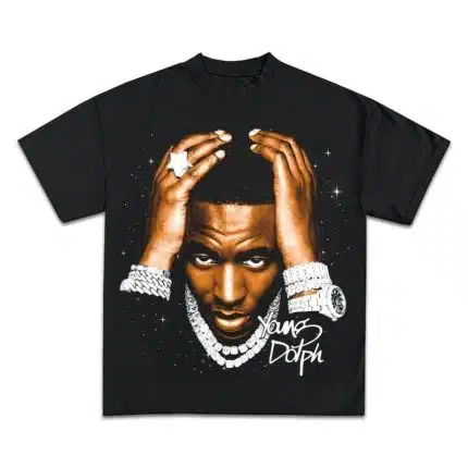 YOUNG DOLPH T-SHIRT - Rare Rap Tee for Tour Concerts - Hip Hop Summer Shirt