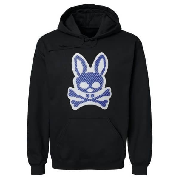 Trendy Couple Textured Skull Rabbit Graphic Hoodie – American High Street Men's Spring Autumn Loose Casual Top street fall outfits,streetwear,y2k clothing,2000s outfits,outfits men,kpop demon hunters merch