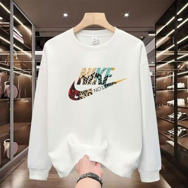 Selected Trendy Men's Sweatshirt – Spring Autumn Winter Round Neck Loose Pullover Casual Couple Base Top pumpkin patch outfit,emo outfits,nashville outfits,fall outfit,country stuff for men street