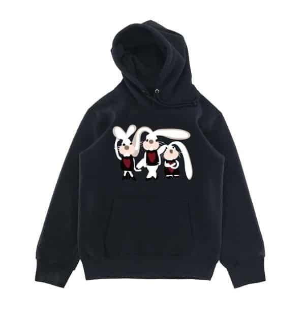 American High Street Cartoon Rabbit Graphic Hoodie – Men's Spring Autumn Trendy Couple Loose Casual Top street fall outfits,streetwear,y2k clothing,2000s outfits,outfits men