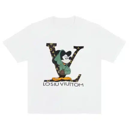Trendy Letter & Cartoon T Shirt – Spring Summer Street Style, Complements Hooded Sweatshirt Styles